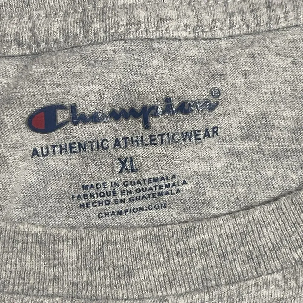 Lot of 7 Champion Logo Men's T-Shirts 5 Small, 1 Medium, 1 Kids XL 1 Long Sleeve - Picture 8 of 8